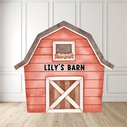 Red Barn Back Drop