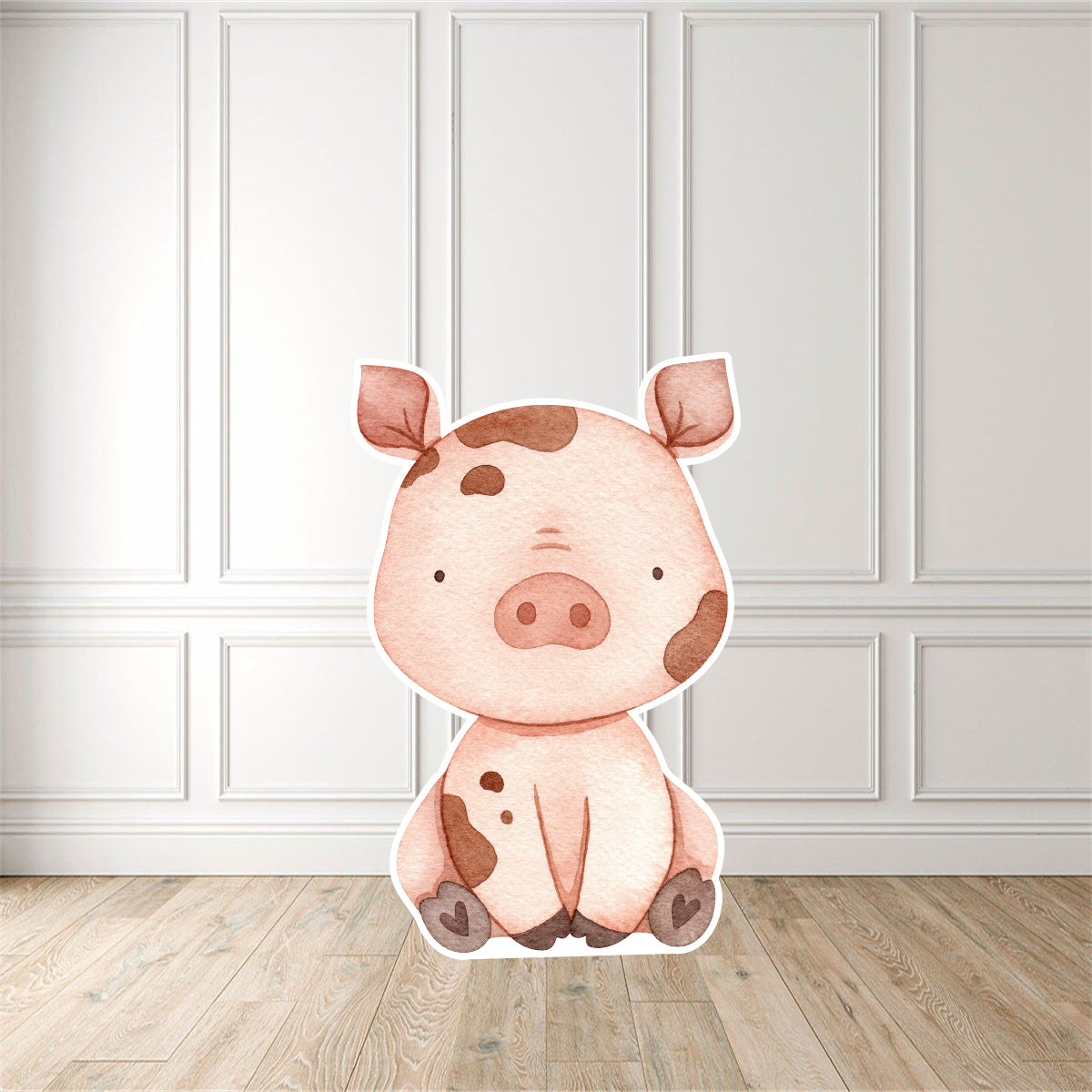 Cute Pig Cut Out