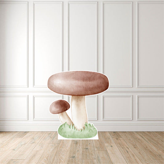 Brown Mushroom Cut Out