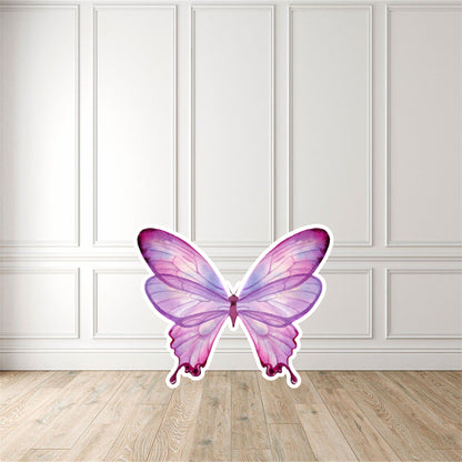 Purple Butterfly Cut Out