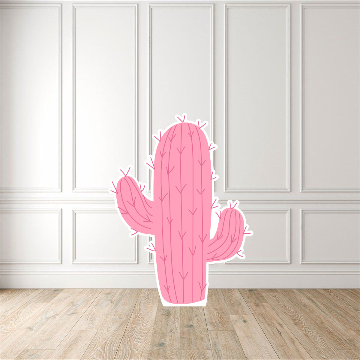 Pink Cactus Cut Out