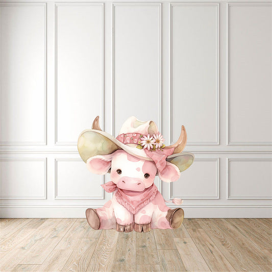 Pink Cow 3 Cut Out