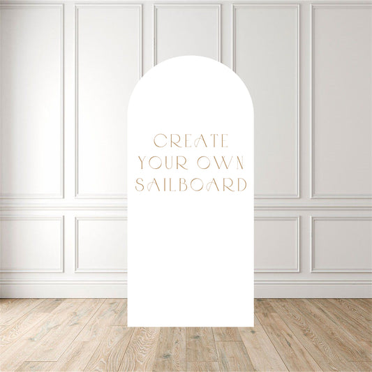 Create your own Arched Sailboard