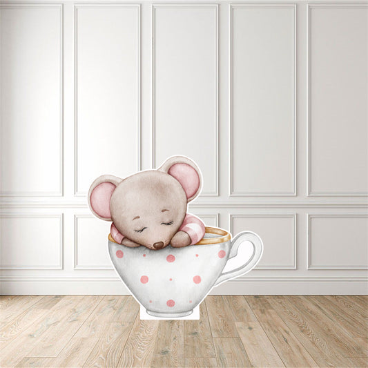 Mouse in a Cup Cut Out