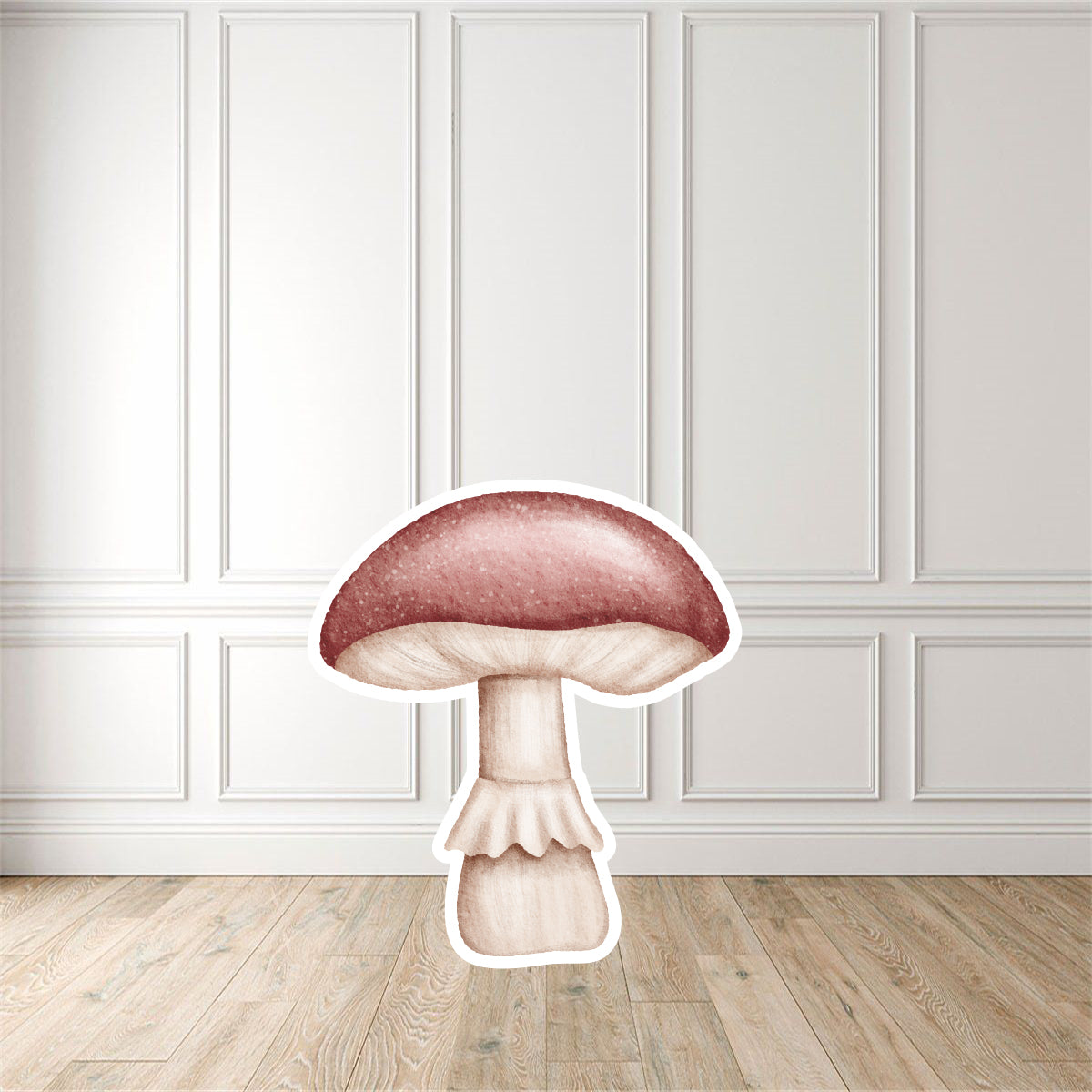 Red Mushroom Cut Out