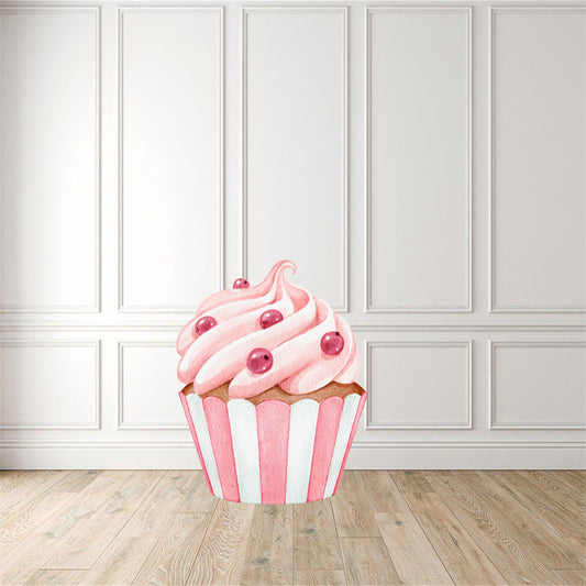 Pink Cupcake Cut Out