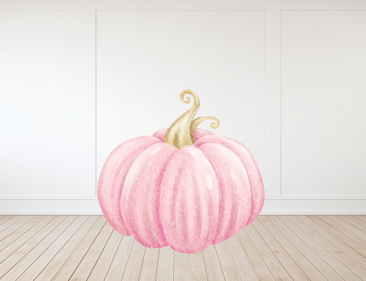 Pink Pumpkin Cut Out