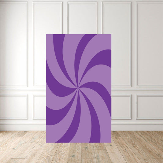 Purple Swirl Sail Board