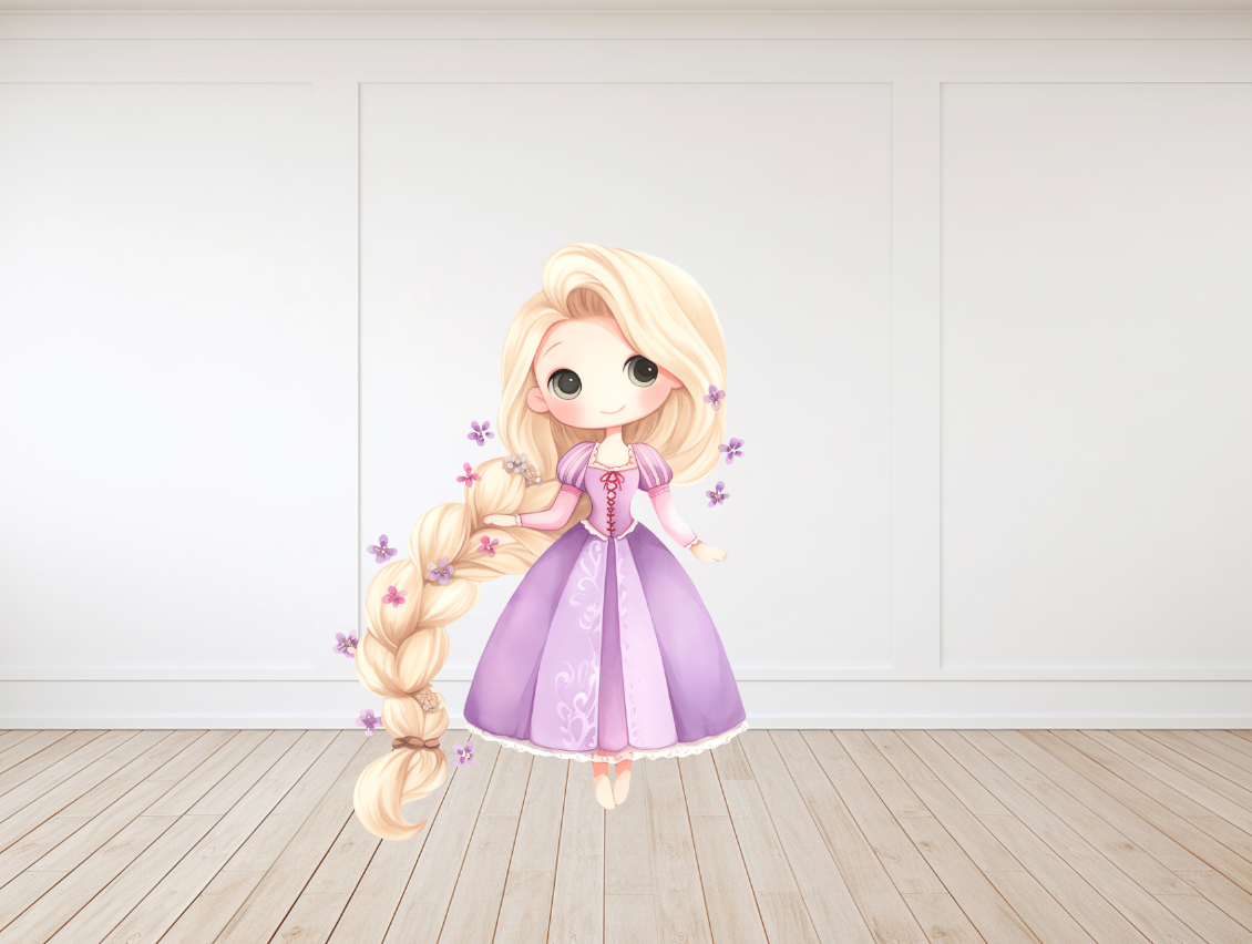 Rapunzel Inspired Cut Out