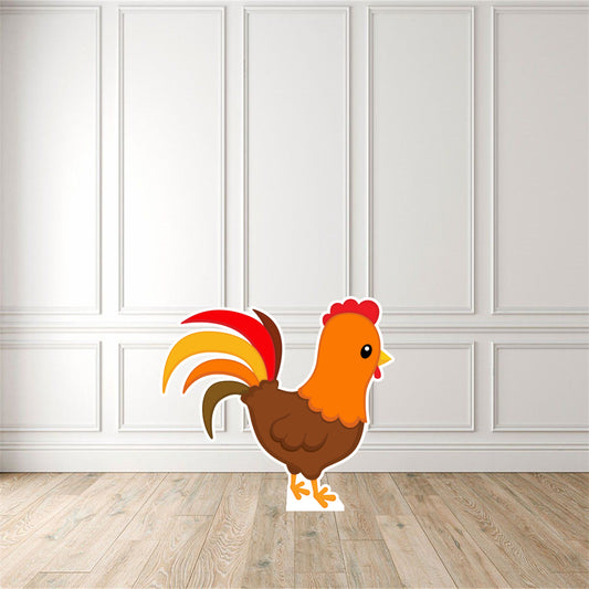 Rooster Cut Out